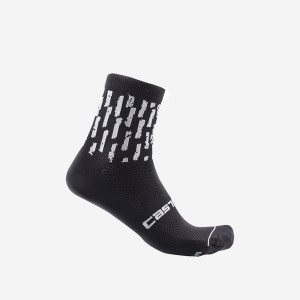 Black Castelli AERO PRO W 9 CM Women Socks | UGW972054