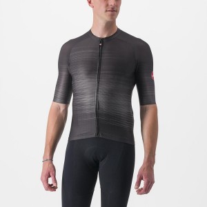 Black Castelli AERO RACE 6.0 Men Jersey | JZM105624