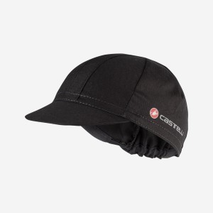 Black Castelli ENDURANCE Men Cap | IGE519367