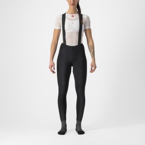 Black Castelli FREE AERO RC W DT Women Bib Tights | VAM619504