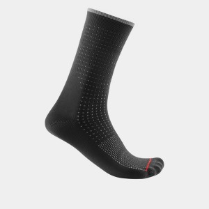 Black Castelli PREMIO 18 Men Socks | AID468790