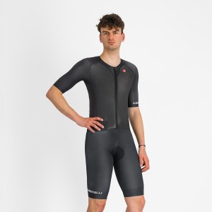 Black Castelli SANREMO BTW Men Speedsuits | BHT651024