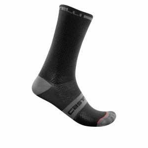 Black Castelli SUPERLEGGERA T 18 Men Socks | HTG512890