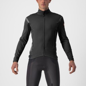 Black / Black Castelli PERFETTO RoS 2 Men Jackets | AXB349205