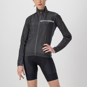 Black / Dark Grey Castelli SQUADRA STRETCH W Women Protection | FSN572031