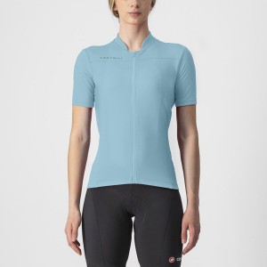 Blue Castelli ANIMA 3 Women Jersey | NEQ865074