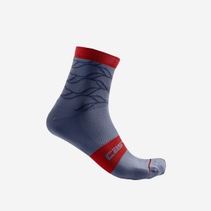 Blue Castelli CLIMBER'S 3.0 12 CM Women Socks | XUF063517