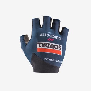 Blue Castelli COMPETIZIONE 2 Men Gloves | NEG691840