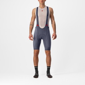 Blue Castelli COMPETIZIONE Men Bib Shorts | VNH974063