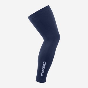 Blue Castelli PRO SEAMLESS Men Leg Warmer | LBC582761