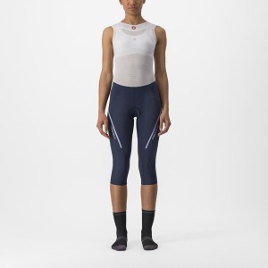 Blue / Purple White Castelli VELOCISSIMA 3 KNICKER Women Leggings | XCH063852