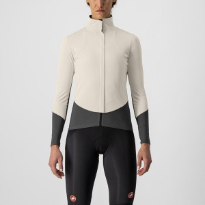 Dark Grey Castelli BETA RoS W Women Jackets | RBF432170