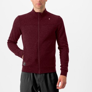 Deep Burgundy Castelli VIGORELLI TRACK Men Casual | RGL069872