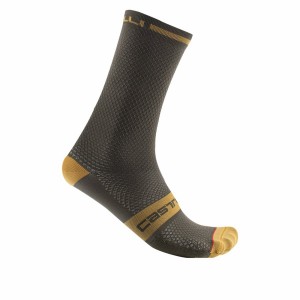 Deep Green Castelli SUPERLEGGERA T 18 Men Socks | TFH769580