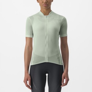 Green Castelli ANIMA 4 Women Jersey | RAY926318