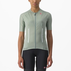 Green Castelli ENDURANCE W Women Jersey | PXT840917