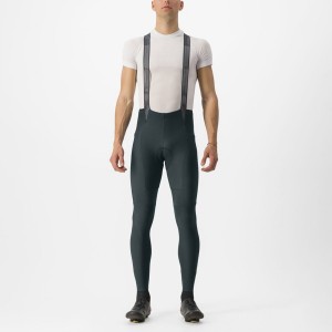 Green Castelli FREE AERO RC Men Bib Tights | AWD987351