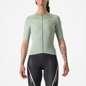 Green / Blue Castelli VELOCISSIMA 2 Women Jersey | ZRA049371