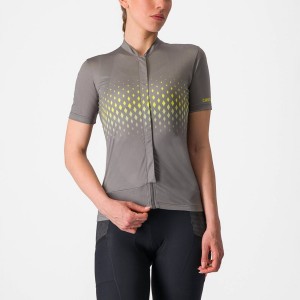 Grey Castelli UNLIMITED SENTIERO 3 Women Jersey | FRI460813