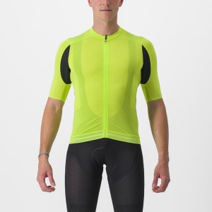 Light Green Castelli SUPERLEGGERA 3 Men Jersey | AXZ045986