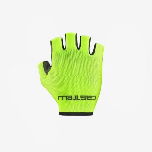 Light Green Castelli SUPERLEGGERA SUMMER. Men Gloves | SWD324051