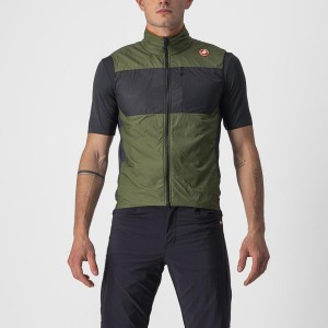 Light Green / Dark Grey Castelli UNLIMITED PUFFY Men Vest | OFI638501