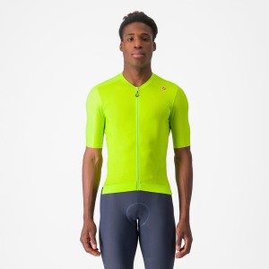 Light Green / Deep Green Castelli ESPRESSO Men Jersey | CZV064825