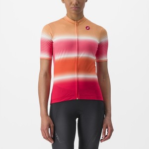 Orange Castelli DOLCE Women Jersey | VGM471856