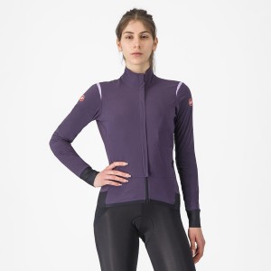 Purple Castelli ALPHA FLIGHT ROS W Women Jackets | DMR569487