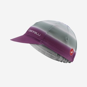 Purple White Castelli DOLCE Women Cap | WML625180