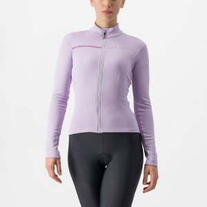 Purple / Purple Castelli SINERGIA 2 FZ Women Jersey | NFX562031