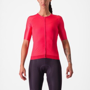 Red Castelli AERO PRO 7.0 W Women Jersey | BZI592340