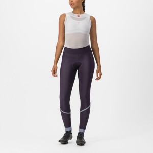 Silver Castelli VELOCISSIMA THERMAL Women Leggings | QIU587243