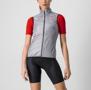 Silver Grey Castelli ARIA W Women Vest | JFQ581974