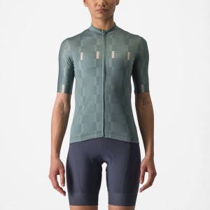 Turquoise Castelli DIMENSIONE Women Jersey | PHW265701