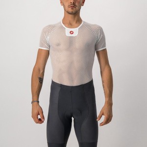 White Castelli CORE MESH 3 SS Men Base Layer | LCX463125