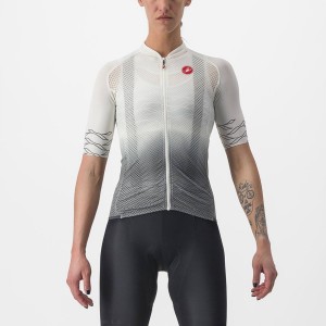 White / Olive Castelli CLIMBER'S 2.0 W Women Jersey | EXG682457