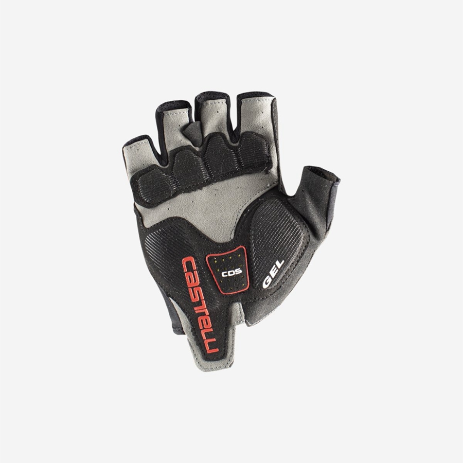 Black Castelli ARENBERG GEL 2 Men Gloves | QDY549783