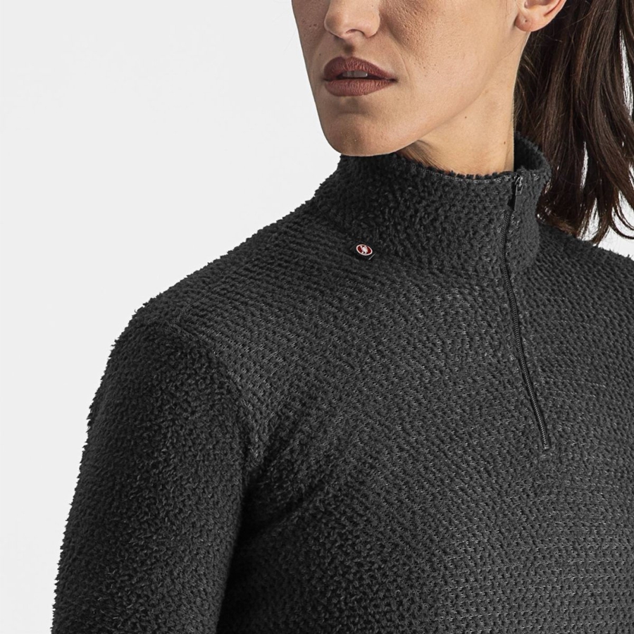 Black Castelli COLD DAYS W 2nd LAYER Women Base Layer | IPN236857