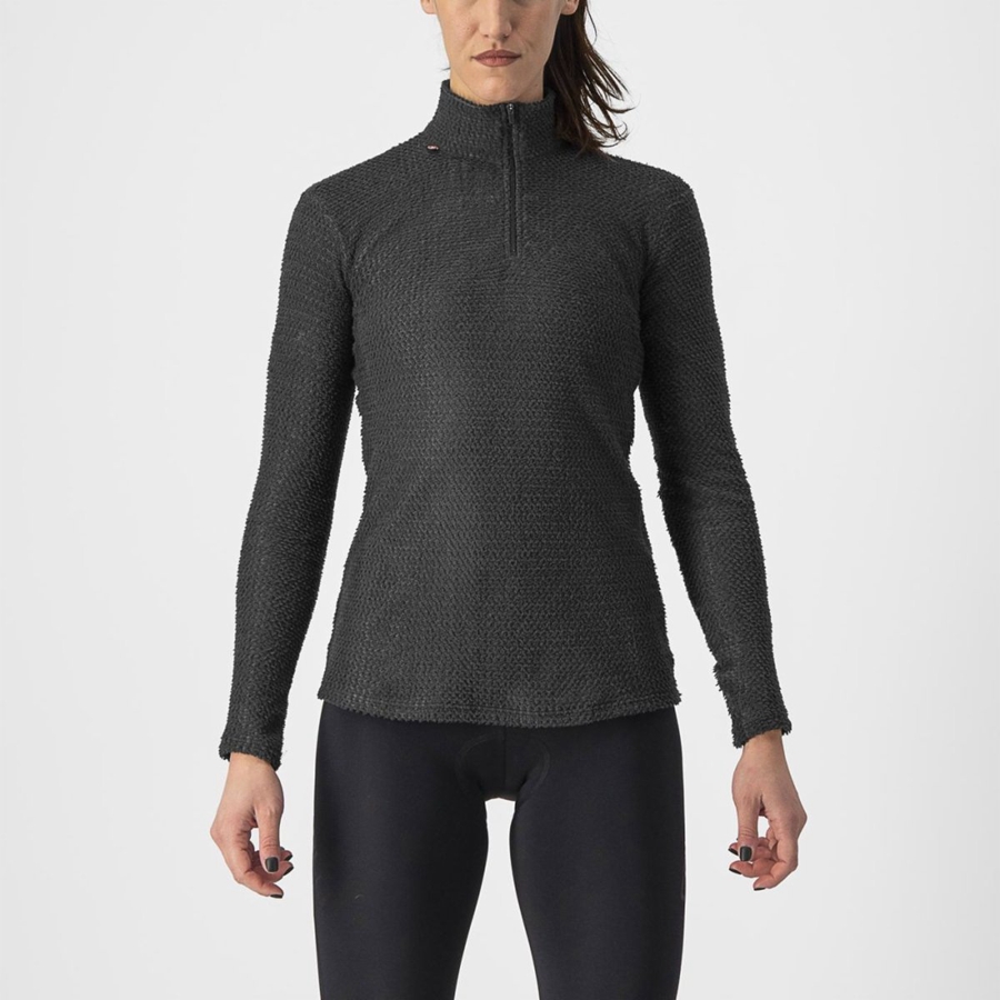 Black Castelli COLD DAYS W 2nd LAYER Women Base Layer | IPN236857