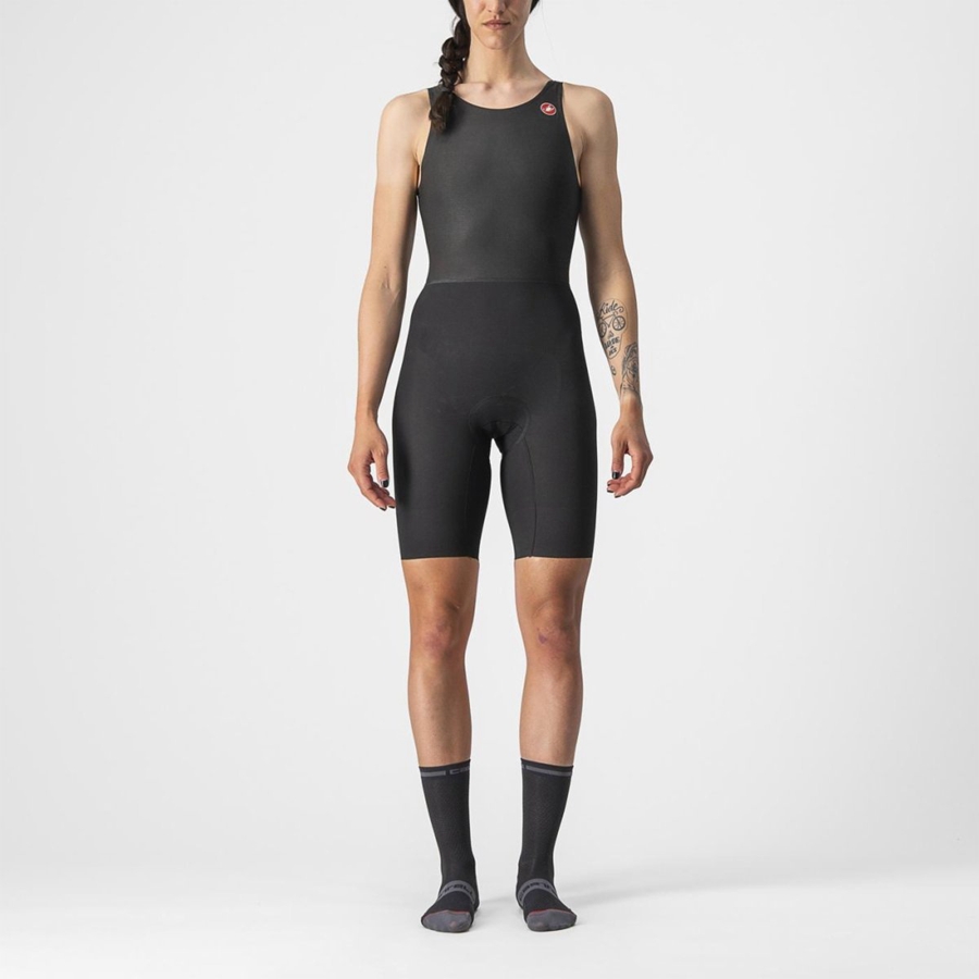 Black Castelli ELITE W Women Speedsuits | MDO482360