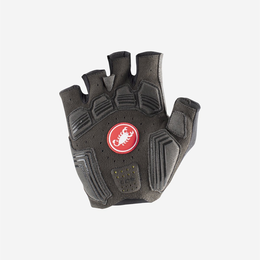 Black Castelli ENDURANCE Men Gloves | NTY410975