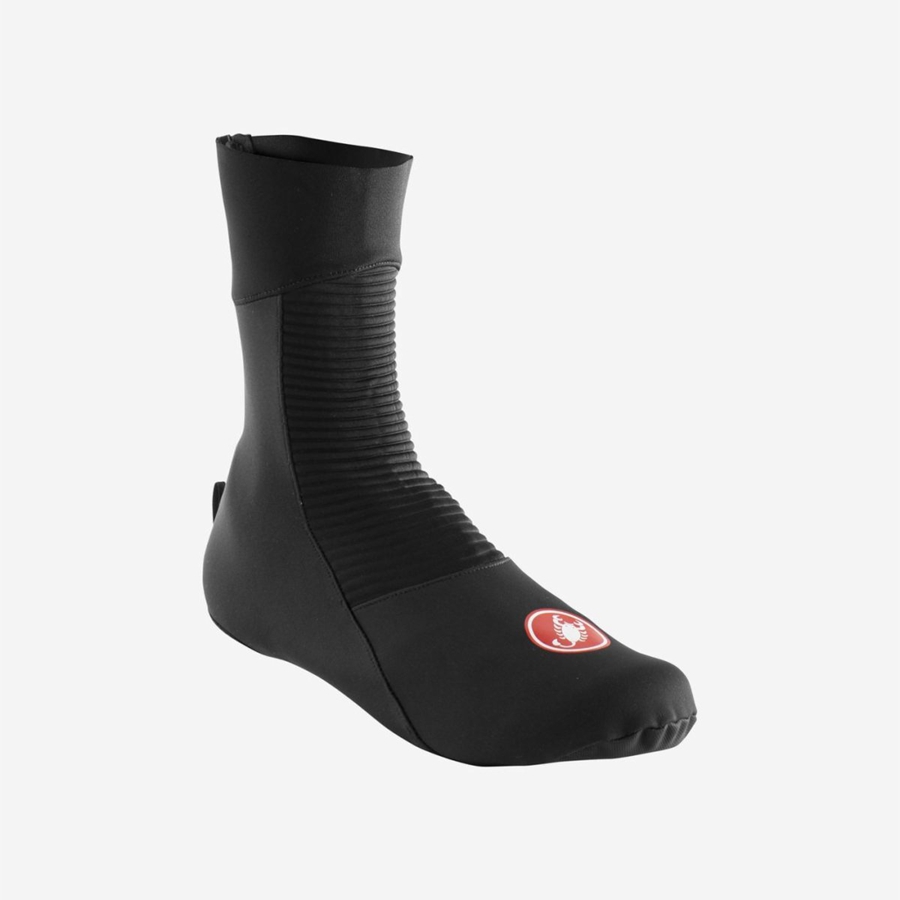 Black Castelli ENTRATA Men Shoecovers | MAW437019