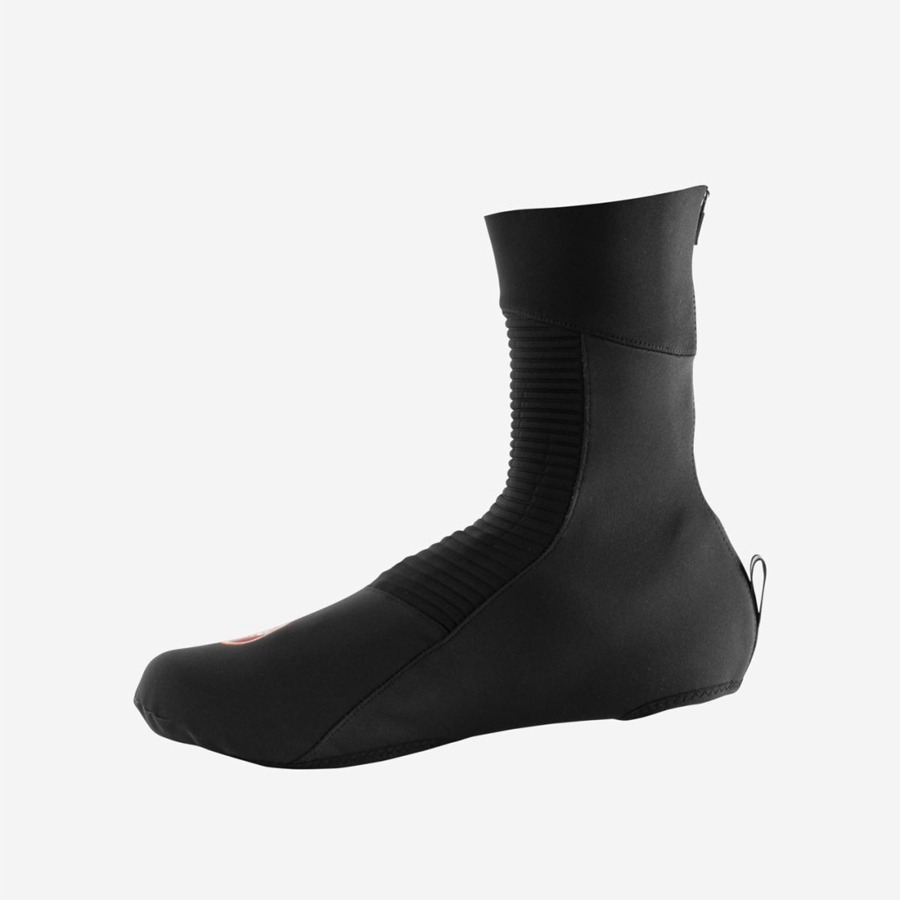 Black Castelli ENTRATA Men Shoecovers | MAW437019