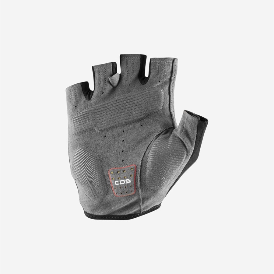 Black Castelli ENTRATA V Men Gloves | FQW836914