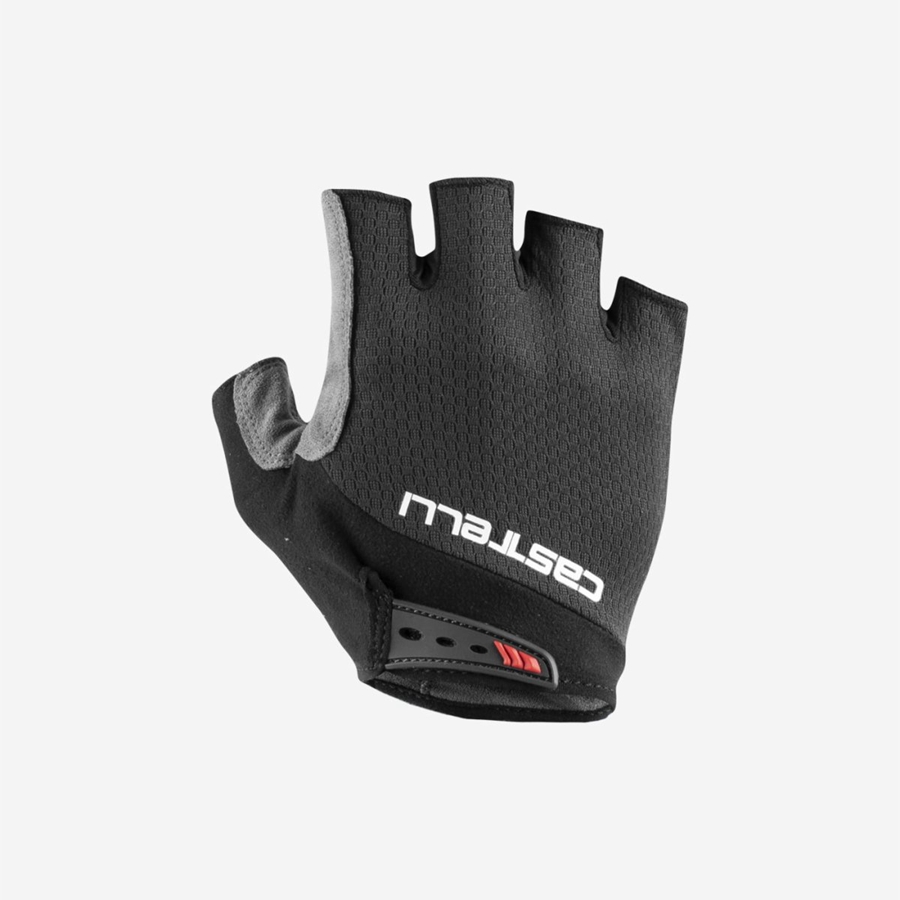 Black Castelli ENTRATA V Men Gloves | FQW836914