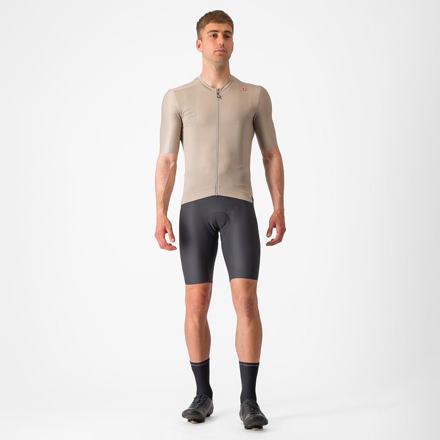 Black Castelli ESPRESSO Men Jersey | TJY532086