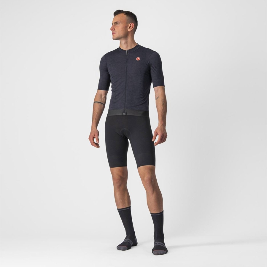 Black Castelli ESSENZA Men Jersey | QJY803964