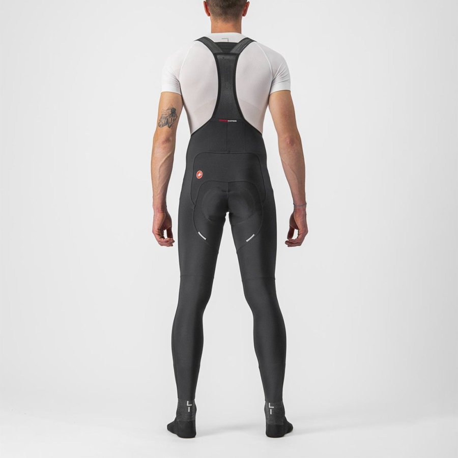 Black Castelli FREE AERO RC Men Bib Tights | VPO091437