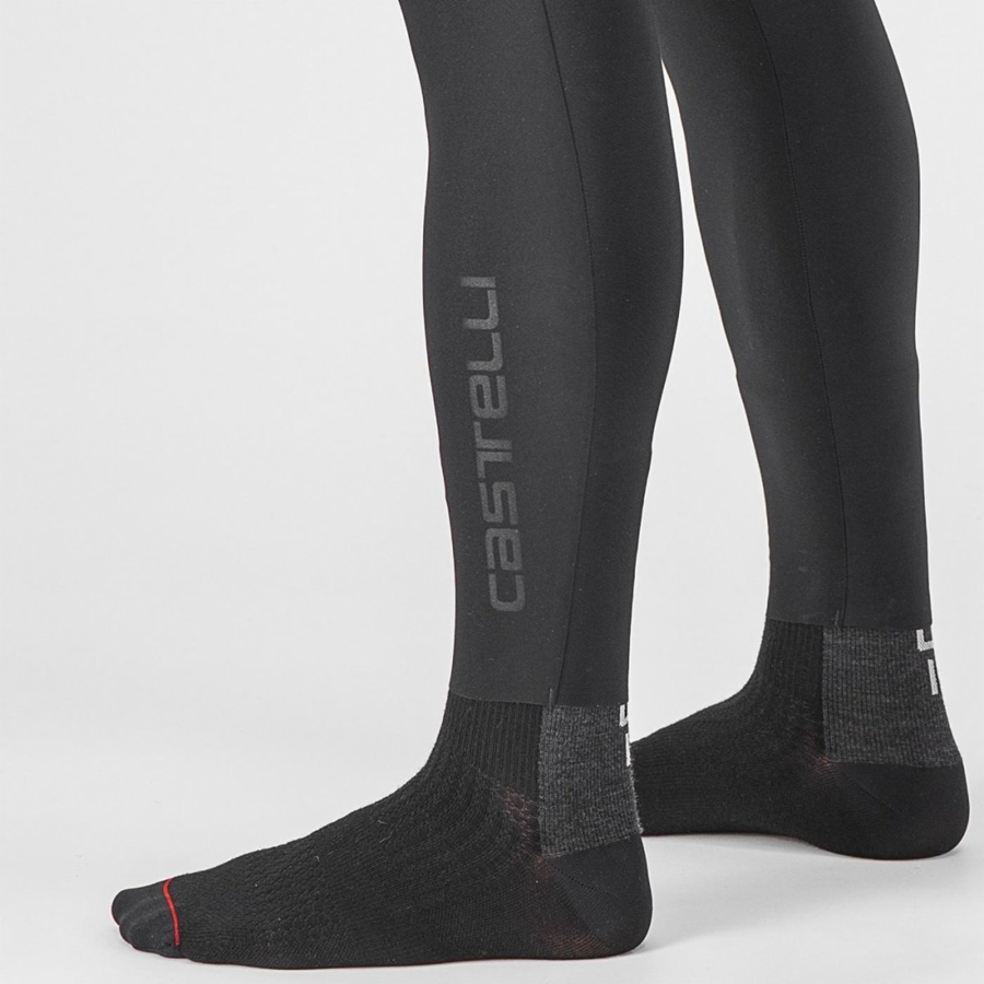 Black Castelli FREE AERO RC Men Bib Tights | VPO091437